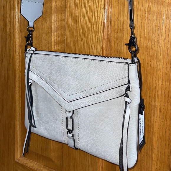 Women’s Crossbody Handbags Botkier Trigger Flat Zip Leather AUTHENTIC NEW Bag - Picture 7 of 13